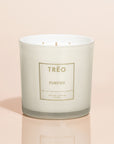 27 oz. Purified Scented Candle | Large Fresh Floral Scent | TRĒO